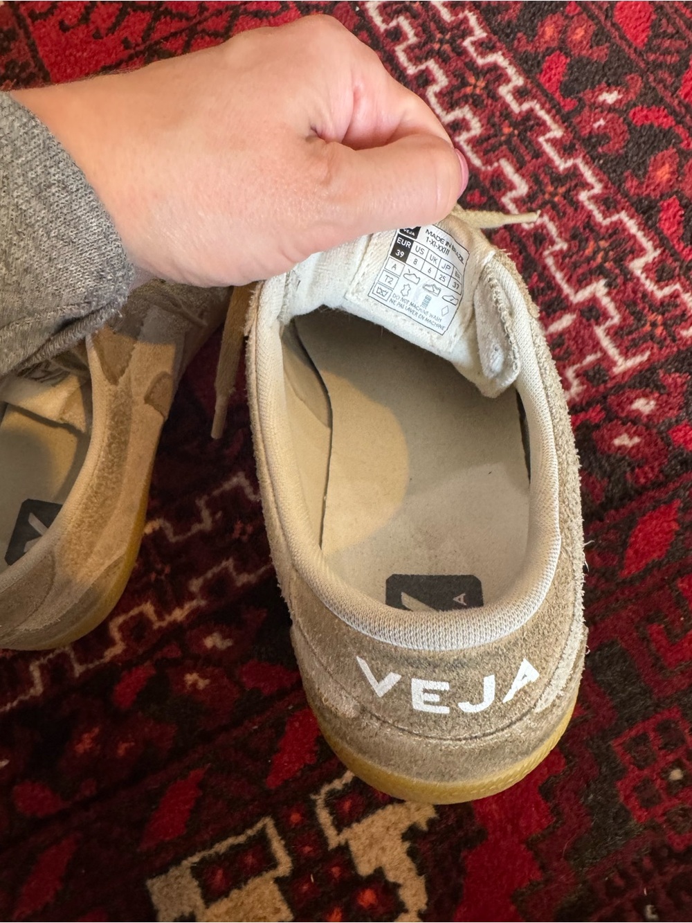 Veja Volley Sneakers Suede - Picture 8 of 9